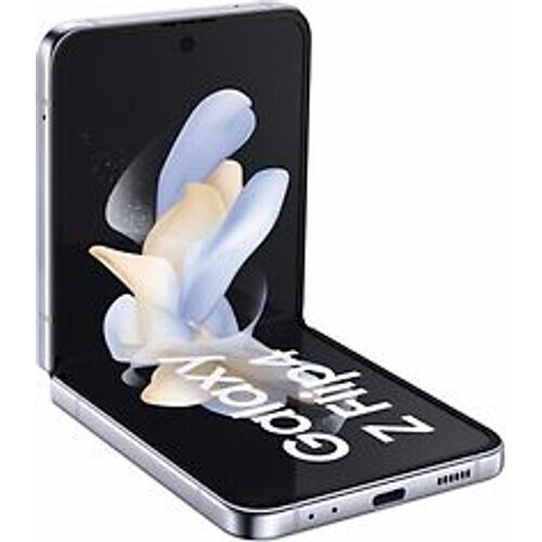 Refurbished Samsung Galaxy Z Flip4 5G Dual SIM 128GB blauw Tweedehands
