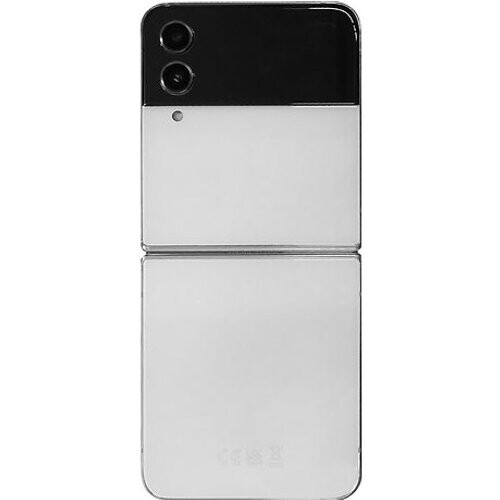 Refurbished Samsung Galaxy Z Flip4 5G Dual SIM 256GB [Bespoke Edition] zilver Tweedehands