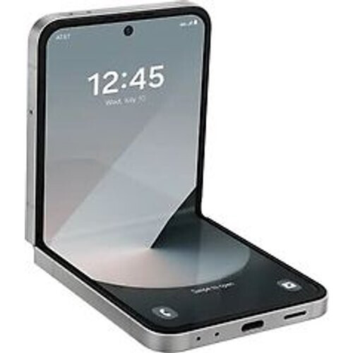 Refurbished Samsung Galaxy Z Flip6 Dual SIM 512GB silver shadow Tweedehands