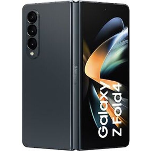 Refurbished Samsung Galaxy Z Fold4 5G Triple SIM 256 GB grijs Tweedehands