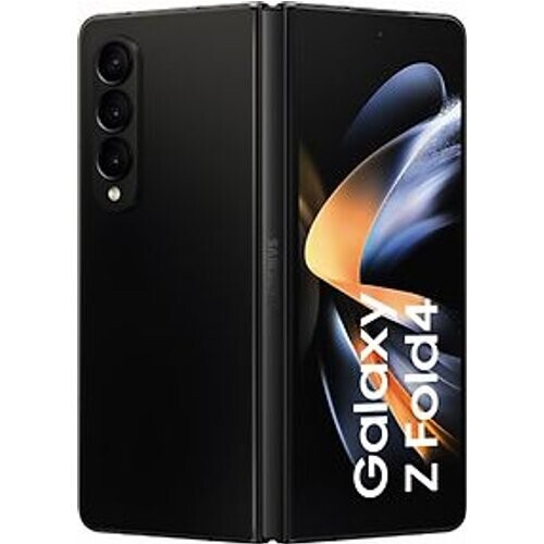 Refurbished Samsung Galaxy Z Fold4 5G Triple SIM 512GB zwart Tweedehands