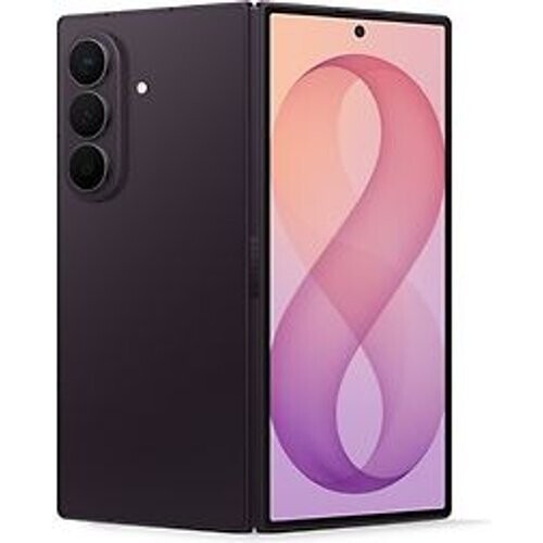 Refurbished Samsung Galaxy Z Fold8 Ultra Dual SIM 256GB violet shadow Tweedehands