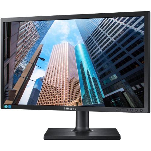 Refurbished Samsung S24E450D - 24 inch - 1920x1080 - DP - DVI - VGA - Zwart Tweedehands