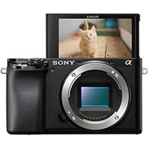 Refurbished Sony Alpha 6100 body zwart Tweedehands