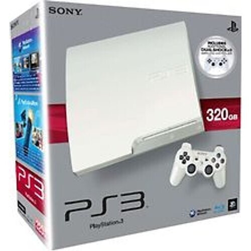 Refurbished Sony PlayStation 3 500 GB [incl. 2 DualShock 3 draadloze controllers] zwart Tweedehands