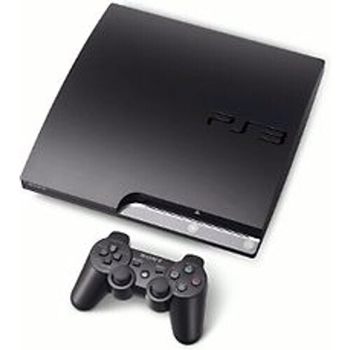 Refurbished Sony PlayStation 3 slim 320GB [incl. draadloze controller] zwart Tweedehands