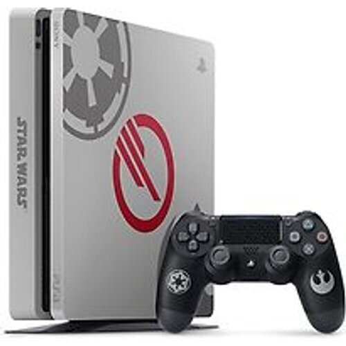 Refurbished Sony PlayStation 4 1 TB [Star Wars Battlefront 2 Special Edition incl. draadloze controller, zonder spel] grijs Tweedehands