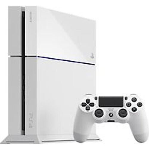 Refurbished Sony PlayStation 4 (500 GB)  [incl. draadloze controller, A-Chassis] wit Tweedehands
