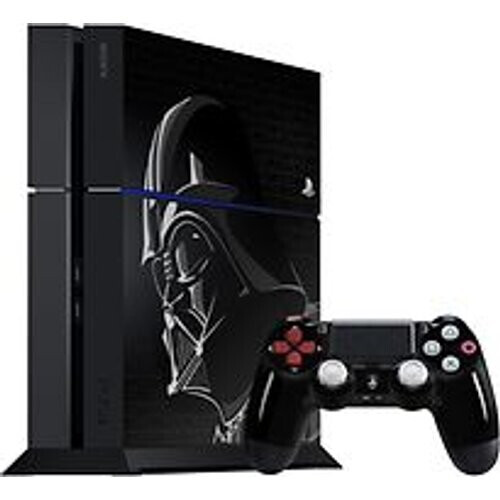 Refurbished Sony PlayStation 4 500 GB [Limited Star Wars Battlefront Deluxe Edition incl. draadloze controller, zonder game] zwart Tweedehands