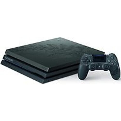 Refurbished Sony PlayStation 4 pro 1 TB [The Last of Us Part II Limited Edition incl. draadloze controller, zonder spel] zwart Tweedehands