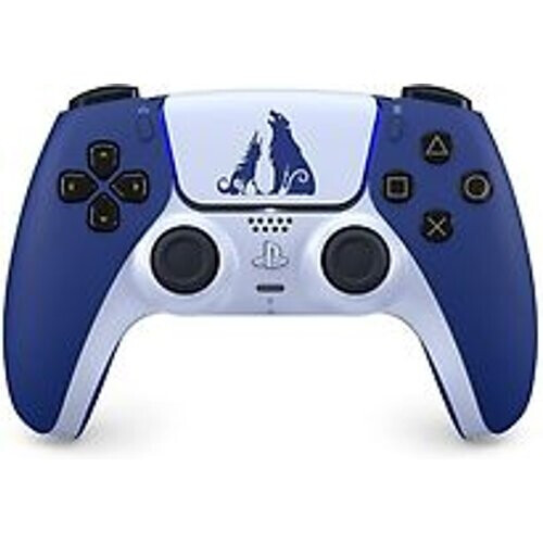 Refurbished Sony PlayStation 5 DualSense Wireless Controller [God of War Ragnarök Limited Edition] blauw Tweedehands