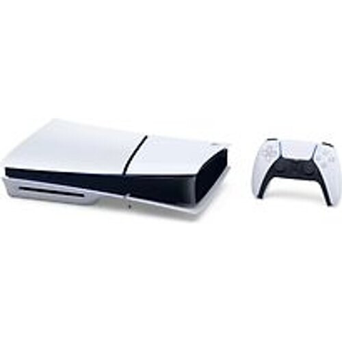 Refurbished Sony PlayStation 5 slim 1 TB [Disc Editie incl. Dual Sense Wireless-Controller] wit Tweedehands