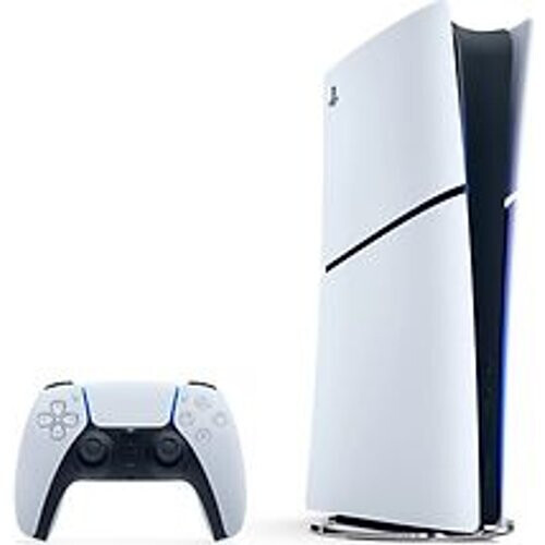 Refurbished Sony PlayStation 5 slim Digital Version 825GB E-Chassis [incl. Dual Sense Wireless-Controller] wit Tweedehands