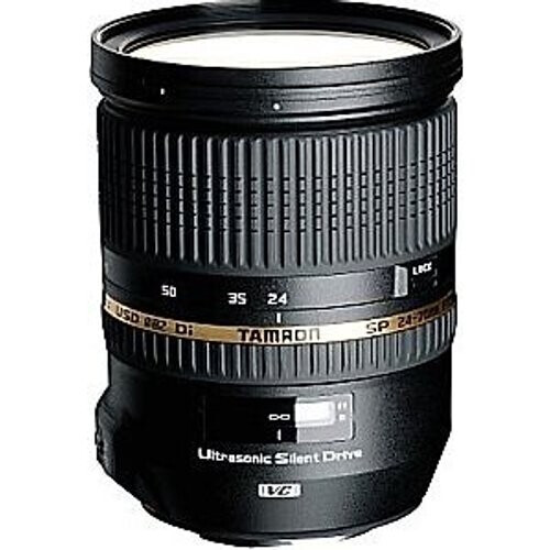 Refurbished Tamron SP 24-70 mm F2.8 Di USD VC 82 mm filter (geschikt voor Nikon F) zwart Tweedehands