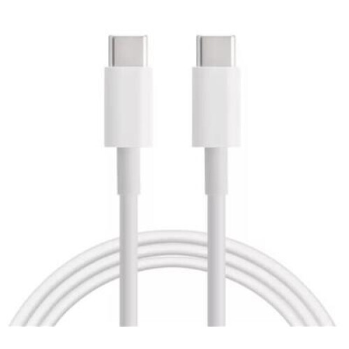 Refurbished USB 2.0 USB-C to USB-C Cable, 200CM PD 100W 5A, White Tweedehands
