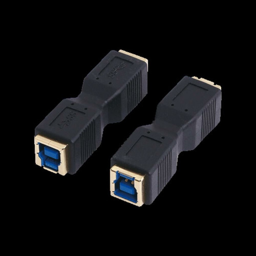 Refurbished USB 3.0 B Female to B Female Adapter, AU0020 Tweedehands