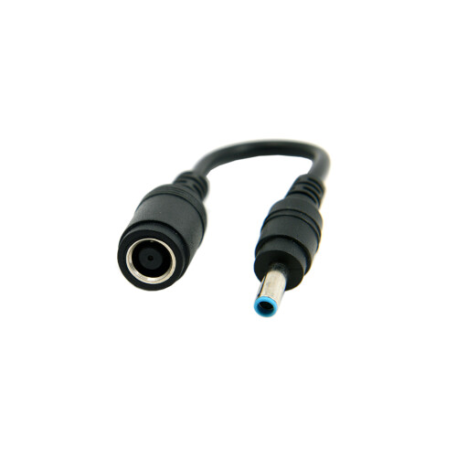 Refurbished verloopstekker voor HP Female 7.4x5.0mm/ HP Male 4.5x3.0mm with center pin Tweedehands