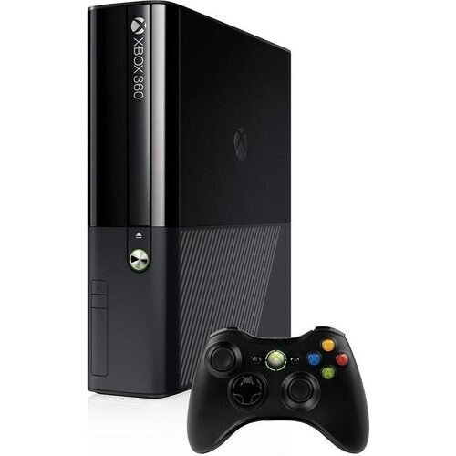 Refurbished Xbox 360 E - Zwart Tweedehands