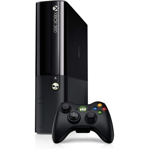 Refurbished Xbox 360E - Zwart Tweedehands