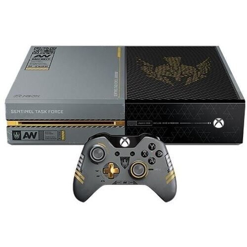 Refurbished Xbox One 1000GB - Zwart - Limited edition Call of Duty: Advanced Warfare Edition + Call of Duty: Advanced Warfare Tweedehands