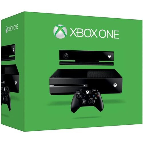 Refurbished Xbox One 500GB - Zwart + Kinect Tweedehands