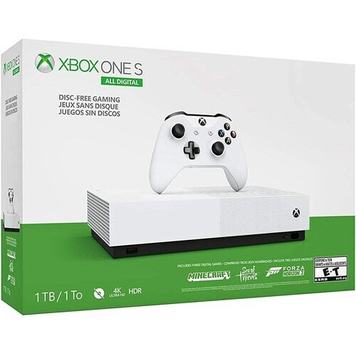 Refurbished Xbox One S 500GB - Wit - Limited edition All-Digital Tweedehands