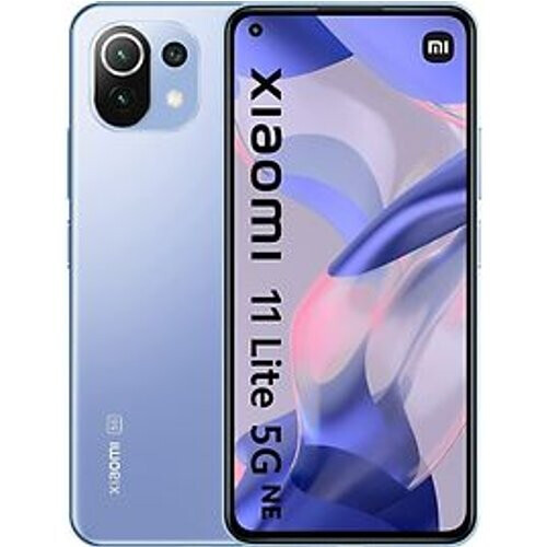 Refurbished Xiaomi 11 Lite 5G NE Dual SIM 128GB bubblegum blue Tweedehands