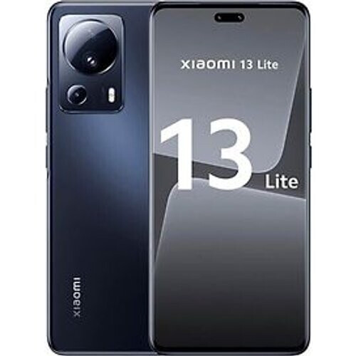 Refurbished Xiaomi 13 Lite 5G Dual SIM 256GB black Tweedehands