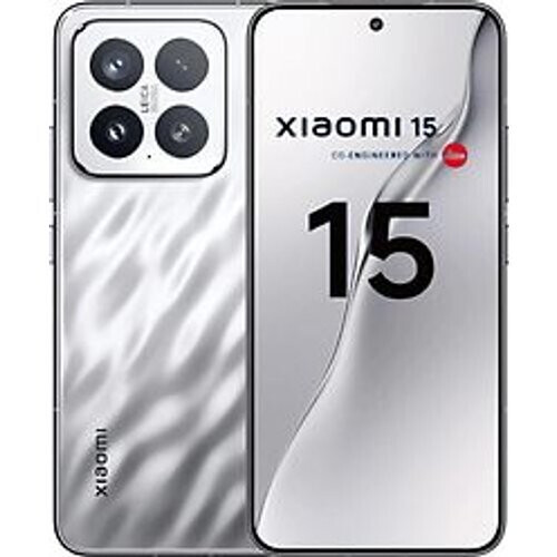 Refurbished Xiaomi 15 Dual SIM 512GB silver chrome Tweedehands