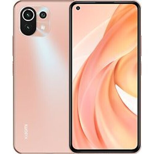 Refurbished Xiaomi Mi 11 Lite Dual SIM 128GB roze Tweedehands
