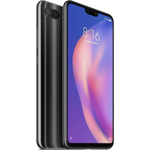 Refurbished Xiaomi Mi 8 lite 128GB - Zwart - Simlockvrij - Dubbele simkaart Tweedehands