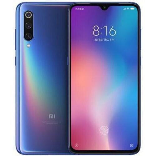 Refurbished Xiaomi Mi 9 64GB - Blauw - Simlockvrij - Dubbele simkaart Tweedehands