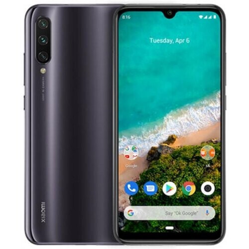 Refurbished Xiaomi Mi A3 64GB - Grijs - Simlockvrij - Dubbele simkaart Tweedehands