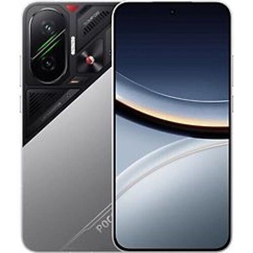 Refurbished Xiaomi POCO F7 Dual SIM 256GB silver Tweedehands