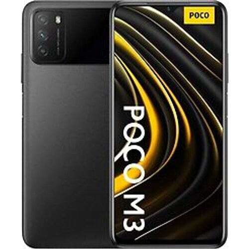 Refurbished Xiaomi POCO M3 Dual SIM 128GB zwart Tweedehands