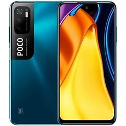 Refurbished Xiaomi Poco M3 Pro 5G Dual SIM 64GB cool blue Tweedehands