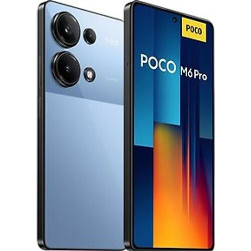 Refurbished Xiaomi POCO M6 Pro Dual SIM 256GB blauw Tweedehands