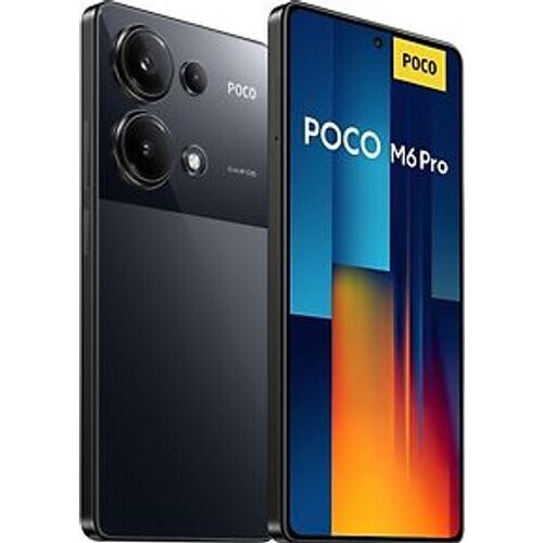 Refurbished Xiaomi POCO M6 Pro Dual SIM 256GB zwart Tweedehands