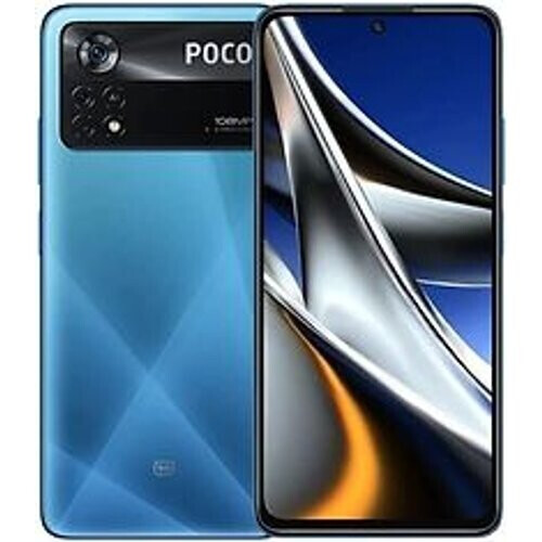 Refurbished Xiaomi POCO X4 Pro 5G Dual SIM 128GB laser blue Tweedehands