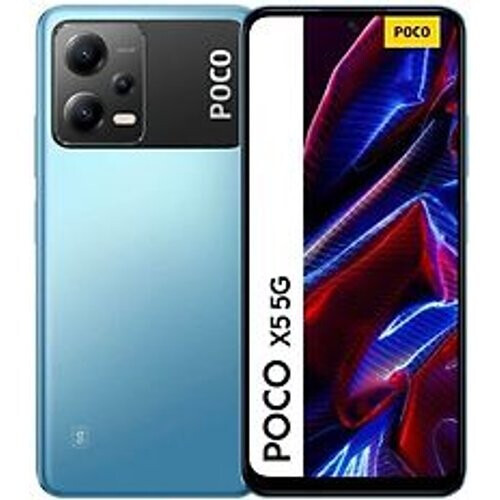 Refurbished Xiaomi POCO X5 5G Dual SIM 256GB blauw Tweedehands