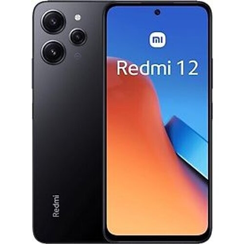 Refurbished Xiaomi Redmi 12 Dual SIM 256GB middernacht zwart Tweedehands