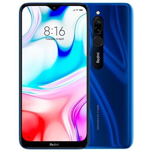 Refurbished Xiaomi Redmi 8 32GB - Blauw - Simlockvrij - Dubbele simkaart Tweedehands