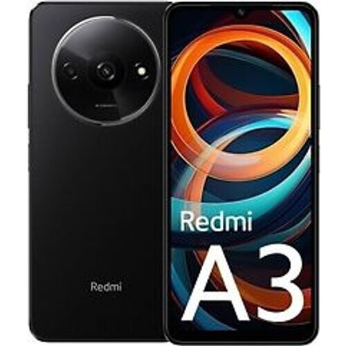Refurbished Xiaomi Redmi A3 Dual SIM 128GB zwart Tweedehands