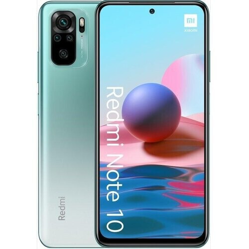 Refurbished Xiaomi Redmi Note 10 64GB - Groen - Simlockvrij - Dubbele simkaart Tweedehands