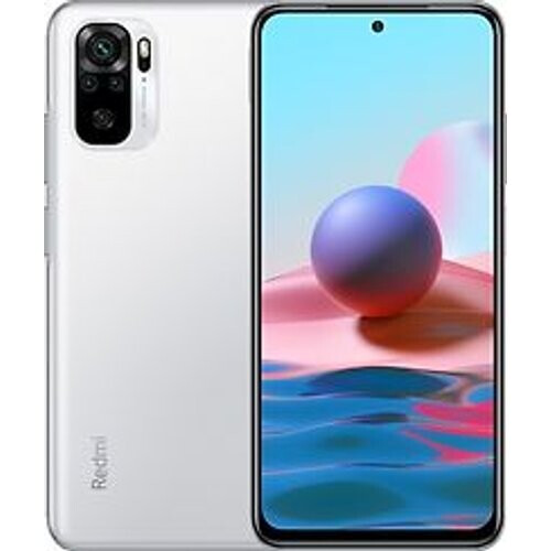 Refurbished Xiaomi Redmi Note 10 Dual SIM 128GB wit Tweedehands