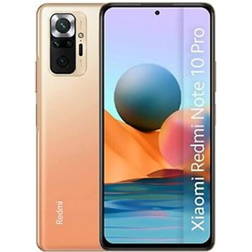 Refurbished Xiaomi Redmi Note 10 Pro Dual SIM 128GB brons Tweedehands