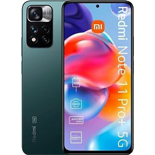 Refurbished Xiaomi Redmi Note 11 Pro Plus 5G Dual SIM 128GB groen [6GB RAM versie] Tweedehands