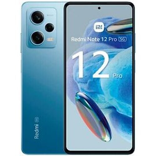 Refurbished Xiaomi Redmi Note 12 Pro 5G Dual SIM 256GB hemelsblauw [8GB RAM versie] Tweedehands