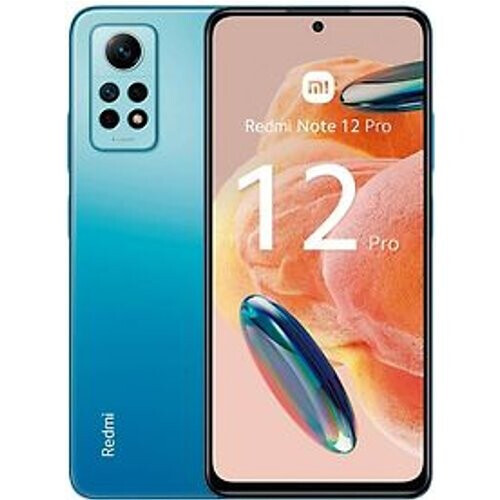 Refurbished Xiaomi Redmi Note 12 Pro Dual SIM 256GB glacier blue Tweedehands