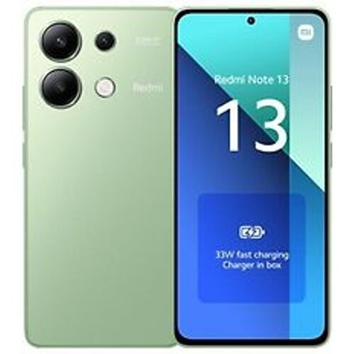 Refurbished Xiaomi Redmi Note 13 Dual SIM 128GB 8GB RAM muntgroen Tweedehands